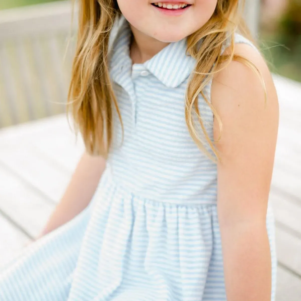 girls_french_terry_tennis_3-5.webp minnow Terry<Girls French Terry Tennis Dress Powder Blue Stripe