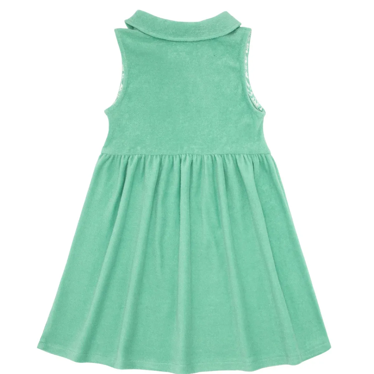 girls_french_terry_tennis_3-7.webp minnow Terry<Girls French Terry Tennis Dress Abaco Green