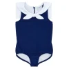 minnow One Pieces<Girls Midsummer Sailor One Piece Navy