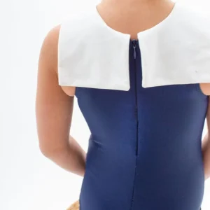minnow One Pieces<Girls Midsummer Sailor One Piece Navy