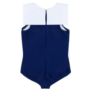 minnow One Pieces<Girls Midsummer Sailor One Piece Navy