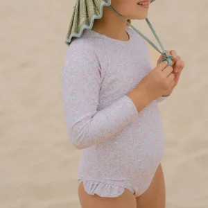 minnow One Pieces<Girls Rashguard One Piece Antique Floral