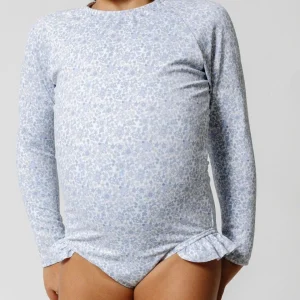 minnow Rashguards<Girls Rashguard One Piece Slate Floral