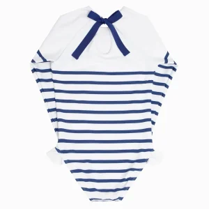 minnow Rashguards<Girls Rashguard One Piece | Swim Breton Stripe
