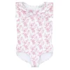 minnow One Pieces<Girls Sailor One Piece Nantucket Floral