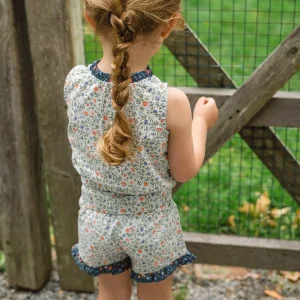 minnow Sets<Girls Short Set Capeside Vineyard