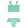 minnow Bikinis<Girls Smocked Bikini Abaco Green