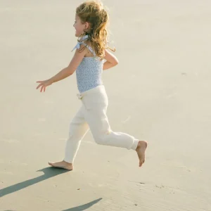 minnow One Pieces<Girls Smocked One Piece Slate Floral