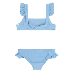 minnow Bikinis<Girls Tie Back Bikini Peri Blue