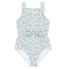 minnow One Pieces<Girls Tie Front One Piece Capeside Vineyard