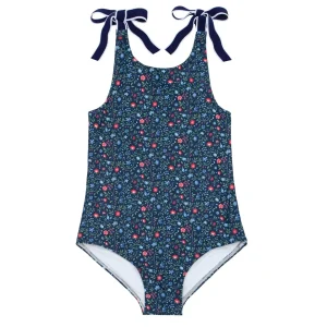 minnow One Pieces<Girls Tie Knot One Piece Midnight Vineyard