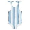 minnow One Pieces<Girls Tie Knot One Piece | Swim Freshwater Stripe