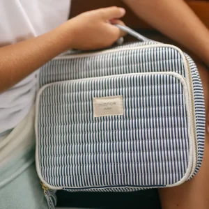 minnow Accessories<Lunchbox Navy Stripe