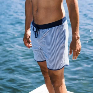 minnow Boardies<Men's Boardie Navy Stripe
