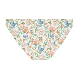 minnow Bikinis< X Daphne Oz Women's Low Waist Bikini Bottom Wild Bloom Floral