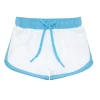 minnow Boardies< X Fanm Mon Boy's Boardie Coconut Grove White