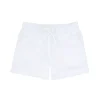 minnow Bottoms< X Fanm Mon Boy's Linen Short Coconut Grove White