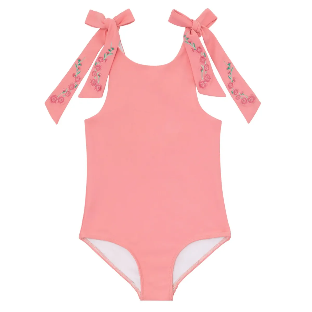 minnow_x_fanm_mon_girls_h_0-1.webp minnow Rashguards< X Fanm Mon Girl's Hibiscus Tie Knot One Piece Coconut Grove White