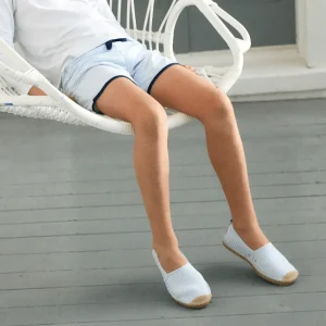 minnow Shoes< X Sea Star Blue Stripe Beachcomber Espadrille | Swim Powder Blue Stripe