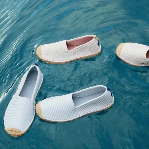 minnow Shoes< X Sea Star Blue Stripe Beachcomber Espadrille | Swim Powder Blue Stripe