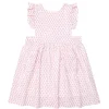 minnow Dresses< X Sister Parish Girls Pinafore Dress Nectar Leaf