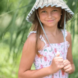 minnow One Pieces< X Sister Parish Girls Smocked One Piece Cloister Botanical