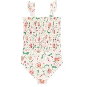minnow One Pieces< X Sister Parish Girls Smocked One Piece Cloister Botanical