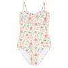 minnow One Pieces< X Sister Parish Women's Ruffle Edge One Piec Cloister Botanical