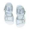 minnow Shoes< X Zimmerman Sandal Powder Blue Stripe