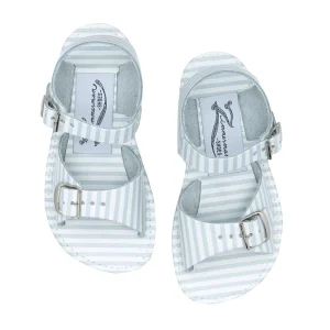 minnow Shoes< X Zimmerman Sandal Powder Blue Stripe