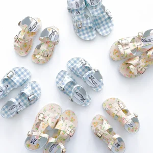 minnow Shoes< X Zimmerman Sandal Oasis Blue Gingham