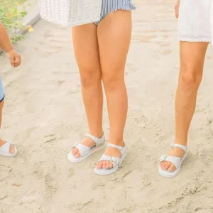 minnow Shoes< X Zimmerman Sandal Powder Blue Stripe