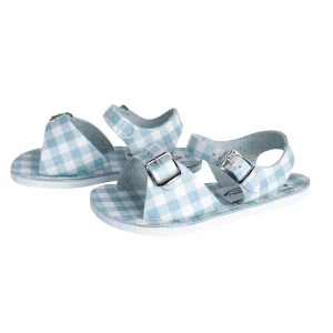 minnow Shoes< X Zimmerman Sandal Oasis Blue Gingham
