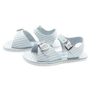 minnow Shoes< X Zimmerman Sandal Powder Blue Stripe