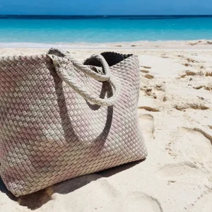 minnow Bags<Naghedi St Barths Large Tote Rosewater