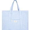 minnow Bags<Overnighter Tote Oasis Blue Gingham