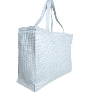 minnow Bags<Overnighter Tote Powder Blue Stripe