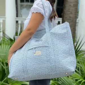 minnow Accessories<Overnighter Tote Slate Floral