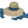 minnow Hats<Sarah Bray Girls Buttercup Sun Hat With Floral Ribbon