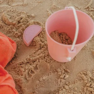 minnow Toys<Sunnylife Pink Silicone Bucket Sand Toy Set