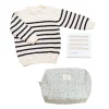 minnow Knits<Travel Day Bundle | Swim Breton Stripe