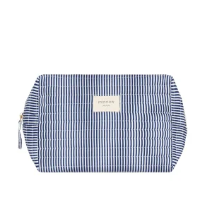 minnow Bags<Travel Pouch Navy Stripe