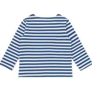 minnow Tops<Unisex Boatneck Tee Breton Stripe