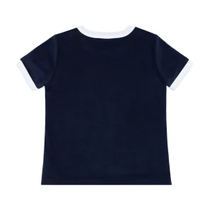 minnow Tops<Unisex French Terry Camp Tee Navy