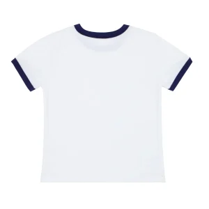 minnow Tops<Unisex French Terry Camp Tee White