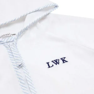minnow Accessories<Unisex French Terry Hooded Zipper Coverup | Swim White