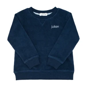 minnow Tops<Unisex French Terry Sweatshirt Navy