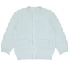 minnow Tops<Unisex Knit Cardigan Light Blue