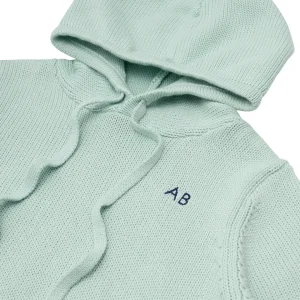minnow Knits<Unisex Knit Hoodie Sage