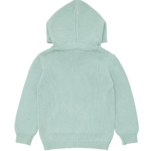 minnow Knits<Unisex Knit Hoodie Sage